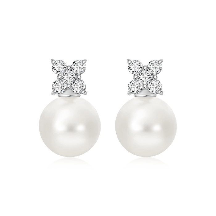 Flower Round Pearl Fashion Ring HI PEARL Jewelry